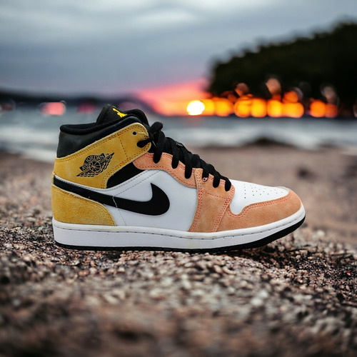 Tenis Jordan 1 Mid Se Fligth Club Sneaker 100% Original 