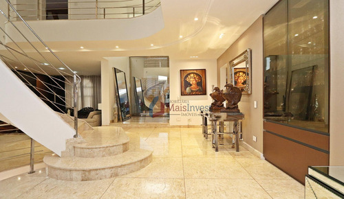 Casa Com 5 Dormitórios, Ampla Área Lazer, À Venda, 710 M² Por R$ 5.800.000 - Alphaville Graciosa - Pinhais/pr - Ca0125
