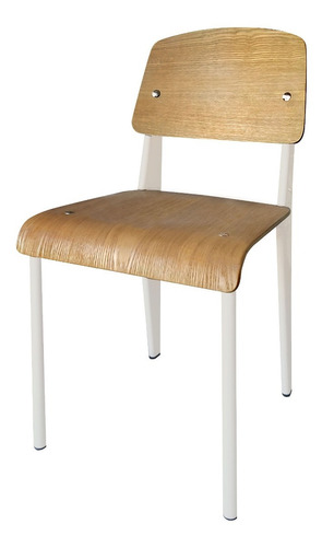 Silla Powell Vintage Metal Madera - Desillas