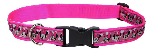 Minnie & Mickey: Collar Para Mascotas Con Encanto Disney Color Rosado