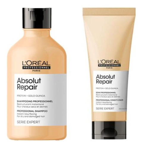 Pack L'oreal Prof: Sh Absolut Repair Lipidium+aco Repair Lip