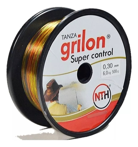 Tanza Nylon Pesca Grilon Super Control 0,35mm Resiste 9,2kg 