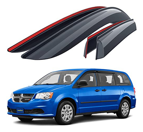 Deflectores De Ventanas Irrompibles Dodge Grand Caravan...