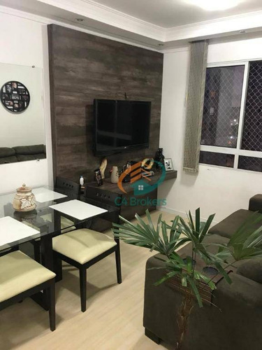 Imagem 2 de 20 de Apartamento Com 2 Dormitórios À Venda, 46 M² Por R$ 255.000,00 - Ponte Grande - Guarulhos/sp - Ap1381