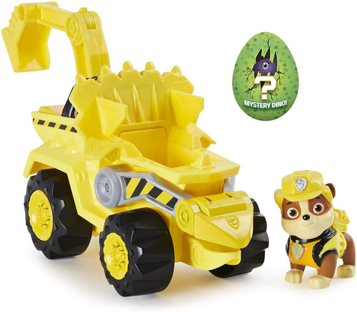 Patrulha Canina Carro Dino Deluxe - Veiculo E Rubble - Sunny