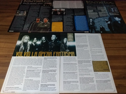 (e123) Kamelot * Clippings Revista 9 Pgs