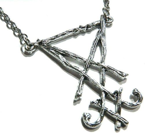 Sigil Of Lucifer Morningstar - Collar Con Colgante De Ramas 