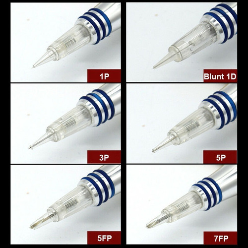 Imagen 5 de 5 de Aguja Micropigmentación Para Dermógrafo Charmant Santiago