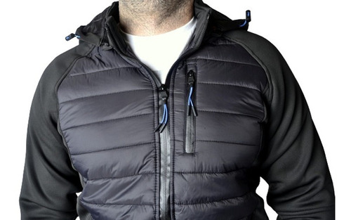 Imagen 2 de 10 de Campera Ultraliviana S/ Pluma Mangas S/ Neopren The Big Shop