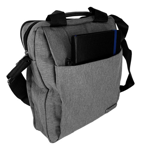 Pochete Bolsa De Ombro Resistente Alça Regulável Forrada Cor Preto