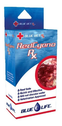 Blue Life Red Cyano Rx- Removedor De Ciano Bactéria Vermelha