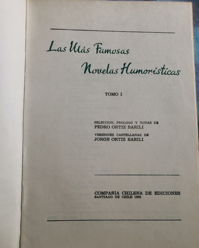 Las Más Famosas Novelas Humorísticas - Tomo 1 Y 2