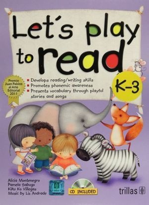 Libro Lets Play To Read K3 Nuevo