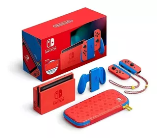 Nintendo Switch 32gb Mario Red & Blue Edition