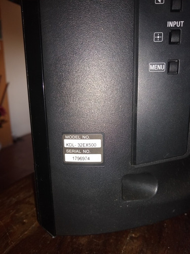 Imagen 2 de 8 de Tv Sony Bravía Para Repuesto Kdl-32ex500