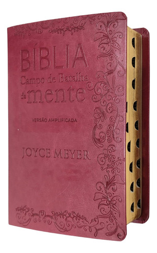 Bíblia De Estudo Joyce Meyer Campo De Batalha Da Mente Capa 