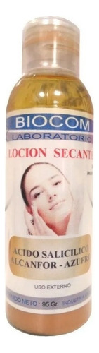 Locion Secante X 95 Gr C/acido Salicilico - Biocom Tipo de piel Todo tipo de piel