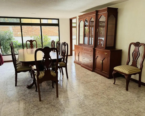 Casa En La Virgen En Metpec Dentro De Residencial Con Amplio Jardin