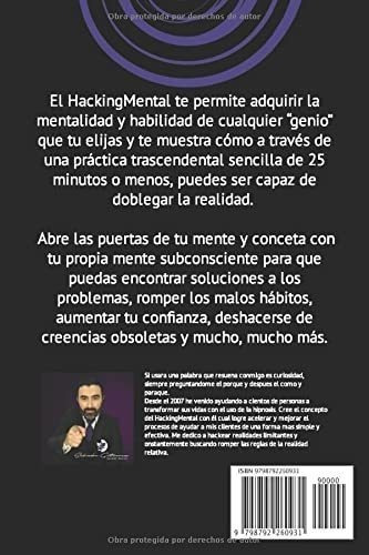 Hacking Mental Vive Con Proposito, Plenitud Y..., De Gutiérrez, Salva. Editorial Independently Published En Español
