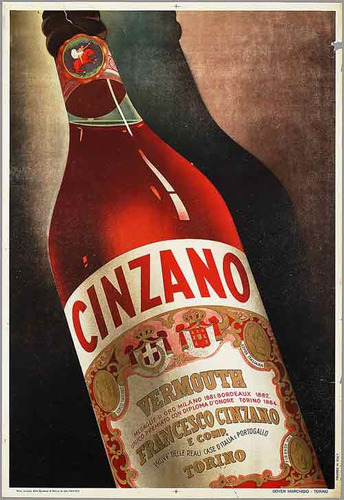 Carteles Bebidas Antiguos Chapa Gruesa Vintage Chico Dr-161