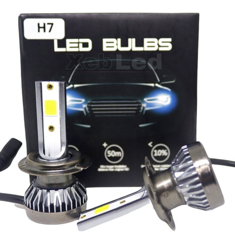 Kit Cree Led Extra Mini Xm1 40.000 Lm H7 Baja Vw - Peugeot!!