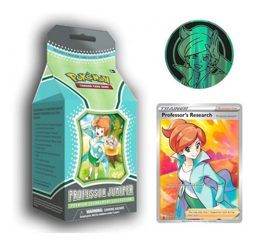 Imagen 2 de 2 de Cartas Pokemon: Colección Torneos Premium Profesor Encina
