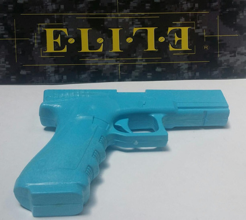 Pistola De Entrenamiento Polímero Glock Color Signal Blue