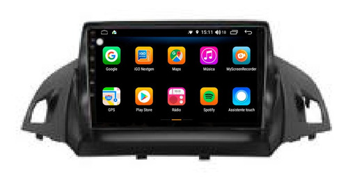 Stereo Multimedia Android Gps Ford Kuga 2015/2018