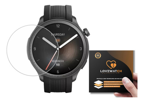 Protetor De Tela Para Smartwatch Love Watch Amazfit Balance - X1 Unidades