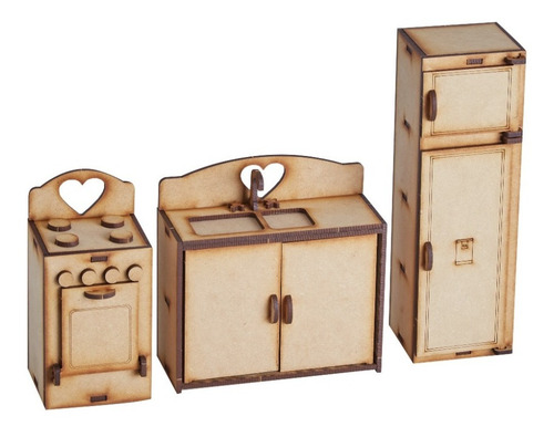 Imagen 7 de 10 de 60 Muebles Y Accesorios Para Casa De Muñecas Gigante! Combo!
