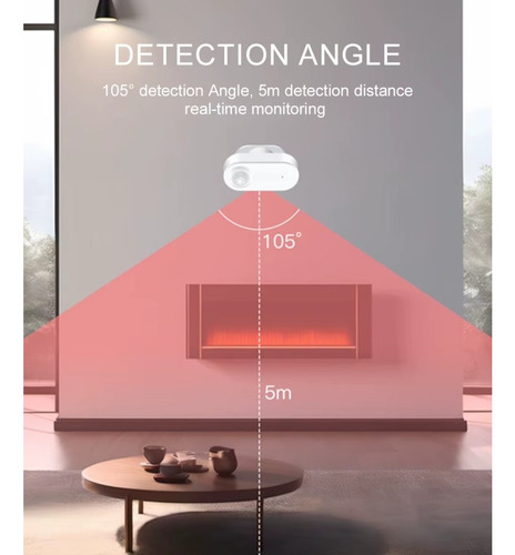 Sensor De Movimiento Pir Wif Tuya Smart