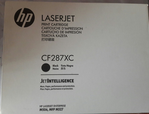 Cartucho De Impresion Hp Laserjet Cf287xc