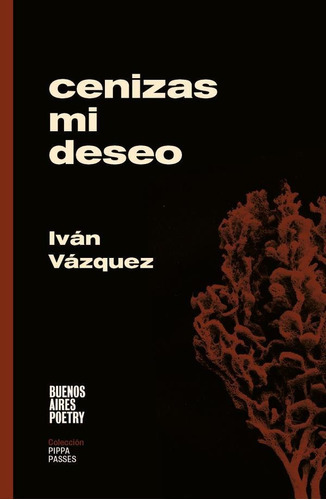 Cenizas De Mi Deseo, De Iván Vázquez. Editorial Buenos Aires Poetry, Tapa Blanda En Español, 2020