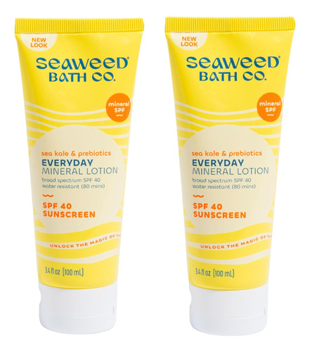 Seaweed Bath Co. Everyday Mineral Spf 40 Locion De Proteccio