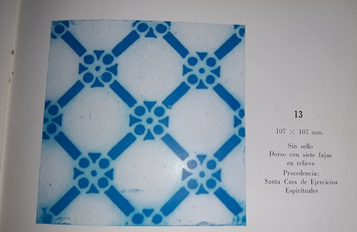 Imagen 2 de 7 de Antiguo Azulejo Pas De Calais N° 13 7713