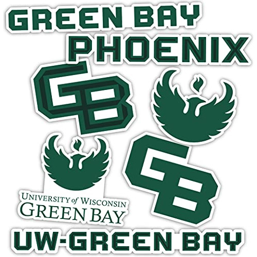 Pegatina De Universidad De Wisconsin-green Bay Uwgb Pho...
