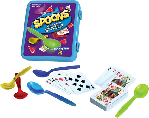 Cucharas En Estuche, Juegos De Cartas Para Niños - Juego ...