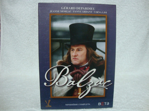 Box Com 02 Dvds Originais Balzac- Minissérie Completa