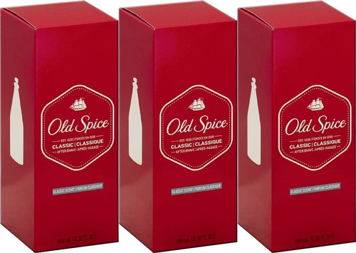 Old Spice Classic After Shave 6.37 Oz ( Pack Of 3)