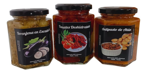 Salsas Botaneras Artesanales Gourmet (pack De 3)