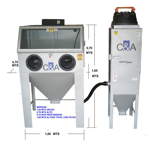 Fabricacion De Cabinas Y Tolvas Para Sandblasting C & A