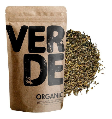 Te Verde Organico En Hebras Vn Organic X 80 Gr