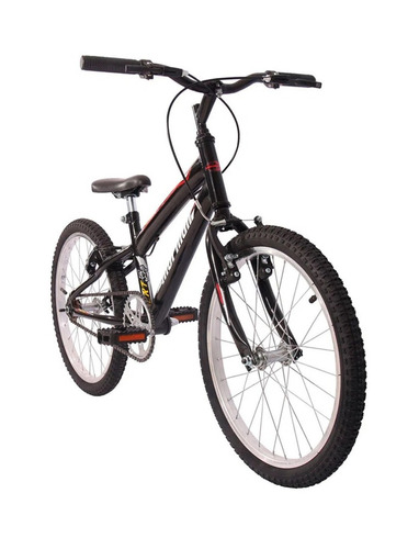 Imagen 1 de 2 de Mountain bike infantil Mormaii Next R20 frenos v-brakes color negro