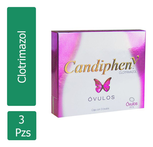 Candiphen V 200 Mg Caja Con 3 Óvulos