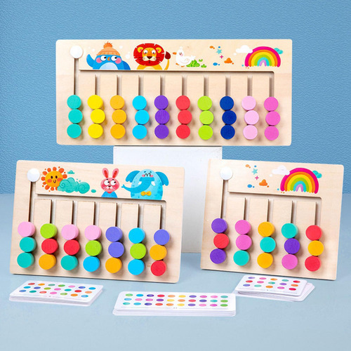 Toys Slide Puzzle Juegos De Mesa Juego Familiar 11 Colores