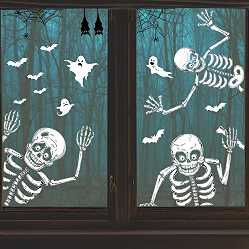 140pcs Halloween Ventana Abrazaderas Decoración De Jdb2n