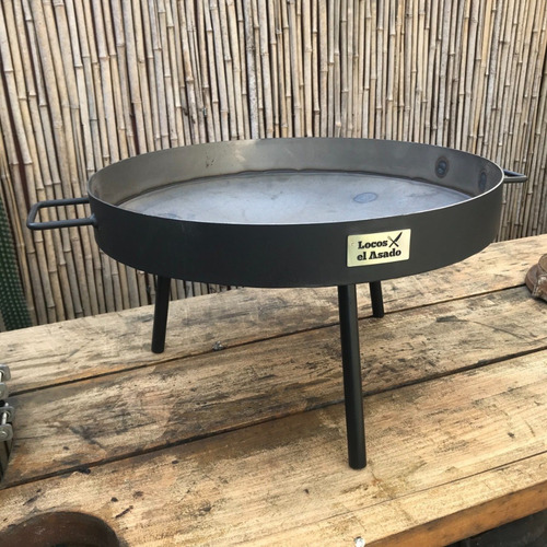 Imagen 2 de 5 de Disco Arado Paellera Locos X El Asado Chapa Ø49cm