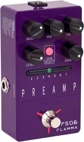 Pedal De Efecto Flamma Fs06 Preamp