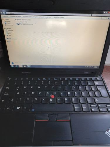 Notebook Lenovo X100e Funcionando