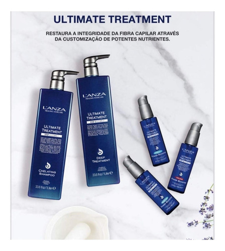 Shampoo 1 Litro Step1 Lanza Ultimate Chelating